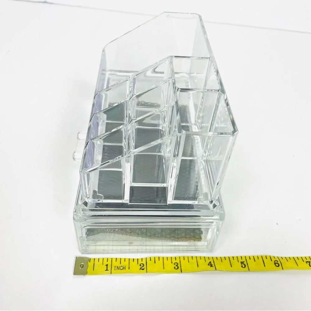 Elle 10 Compartment 2 Tier Cosmetic Organizer
